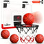 EagleStone Mini Basketball Hoop Set - Over-The-Door Basketball Hoop With Electronic Scoreboard, Includes 4 Balls, Wall-Mounted Basketball Hoop For Boys, Perfect Birthday Gift For Youngsters