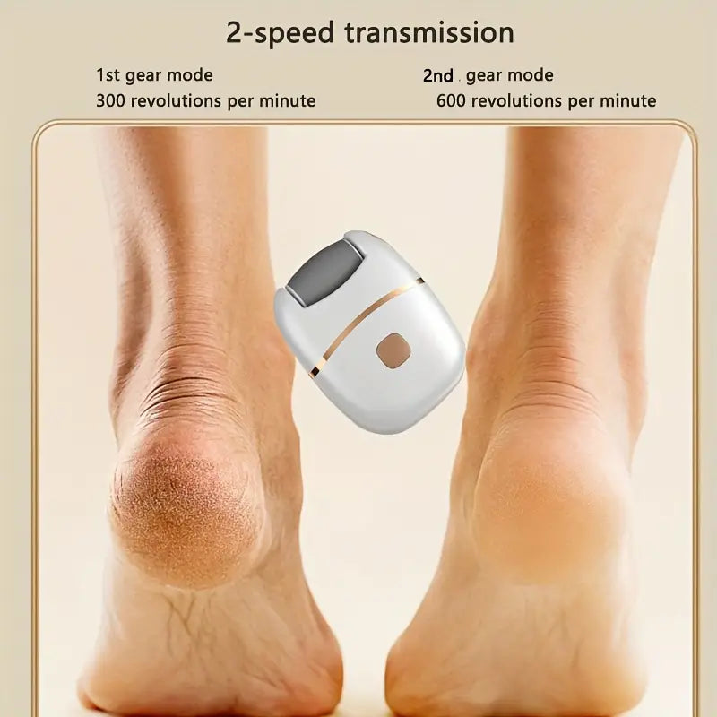 Electric Foot Grinder - Professional Foot Callus Remover Rechargeable Pedicure Tools For Cracked Heels And Dead Skin