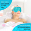 Cooling Gel Eye Mask - Reusable Cold Eye Mask For Puffy Eyes, Eye Mask With Soft Plush Backing For Dark Circles, Migraine, Stress Relief