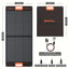 GRECELL Solar Panel 100W For Portable Power Station - 20V Foldable Solar Cell Solar Charger For Camping RV Trip