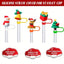 10-Piece Christmas Straw Toppers Set – Festive Resin Drink Charms For Holiday & Special Occasions, Reusable Dustproof Cup Accessories, Party Favors For Christmas, Decoration For Straws