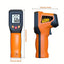 Infrared Thermometer Gun - Handheld Heat Temperature Gun For Cooking Tester, Pizza Oven, Grill & Engine, Laser Surface Temp Reader -58F To 1112F - NOT For Humans