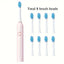 Electric Toothbrush Kit - Toothbrush With 8 Soft Bristles Brush Heads, Oral Care Toothbrush, Suitable For Male And Female At Home Travel Father's Day Gift Father's Day Gift